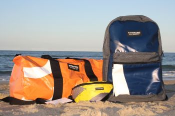 Cavalier Surf Shop, Rareform Bags from Recycled Billboard